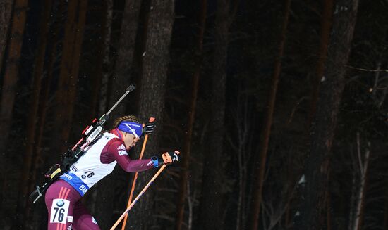 IBU World Cup 9. Biathlon. Women's sprint