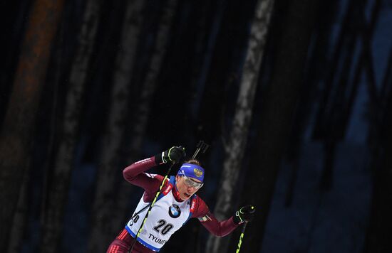 IBU World Cup 9. Biathlon. Women's sprint