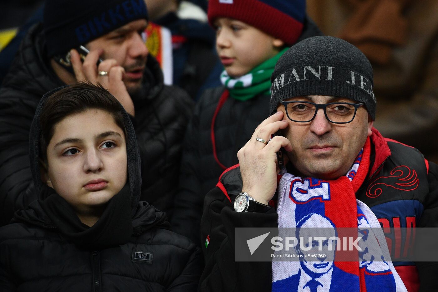 Football. Friendly match. Russia vs. Brazil