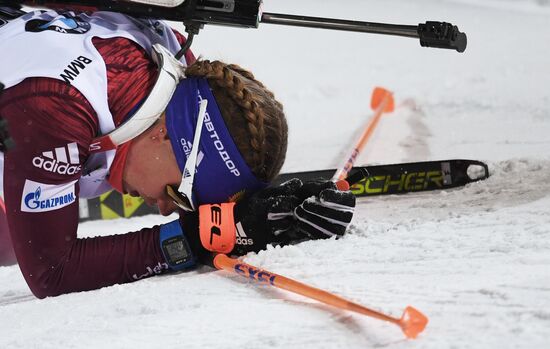 IBU World Cup 9. Biathlon. Women's sprint