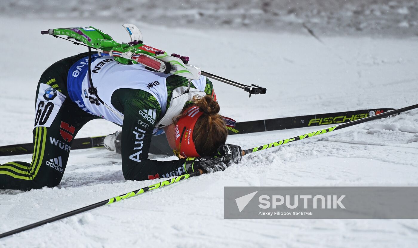 IBU World Cup 9. Biathlon. Women's sprint
