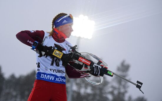 IBU World Cup 9. Biathlon. Women's sprint