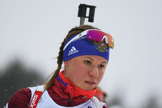 IBU World Cup 9. Biathlon. Women's sprint