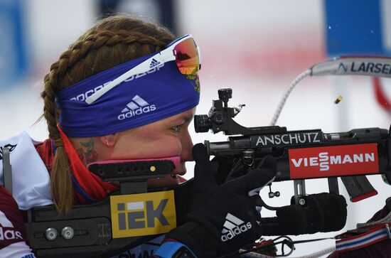 IBU World Cup 9. Biathlon. Women's sprint
