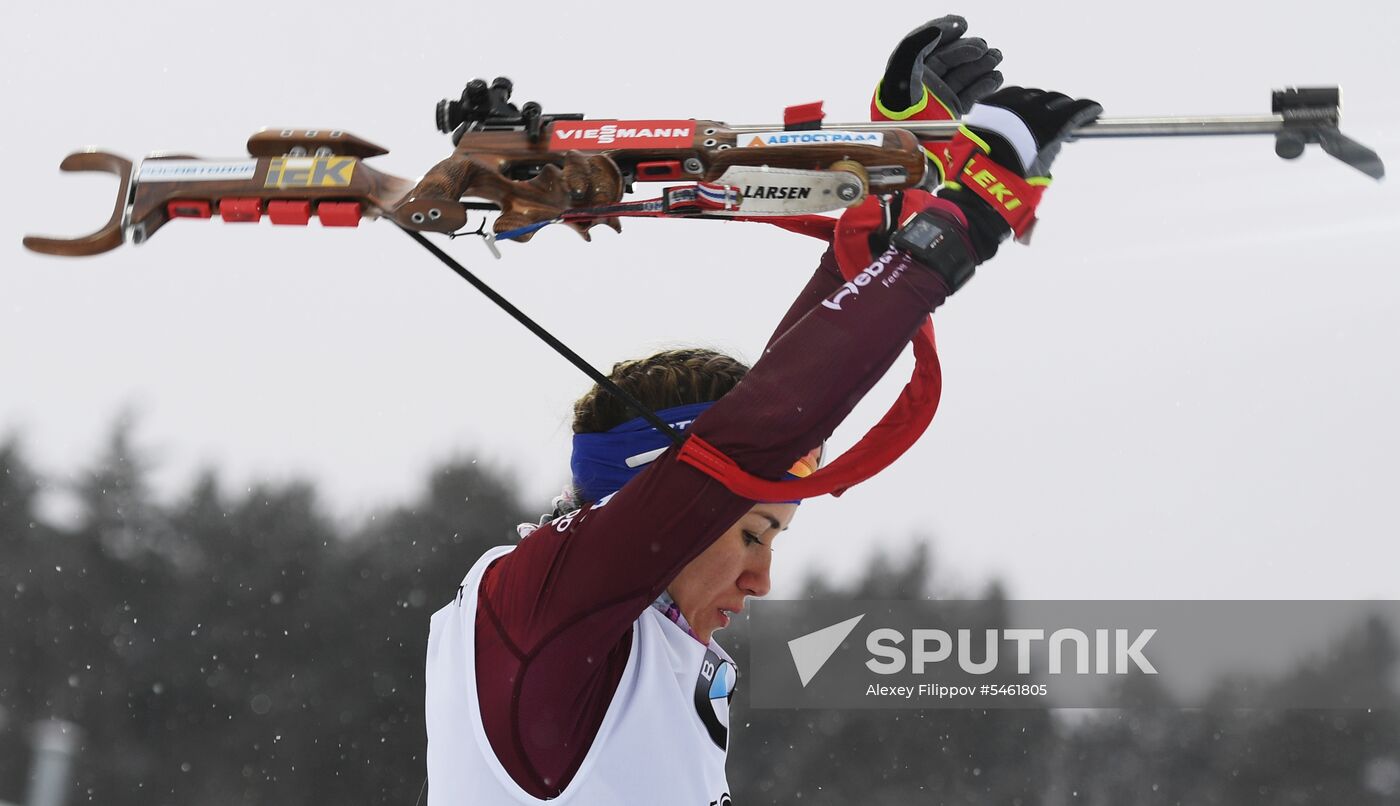 IBU World Cup 9. Biathlon. Women's sprint