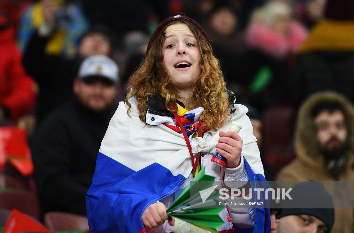 Football. Friendly match. Russia vs. Brazil