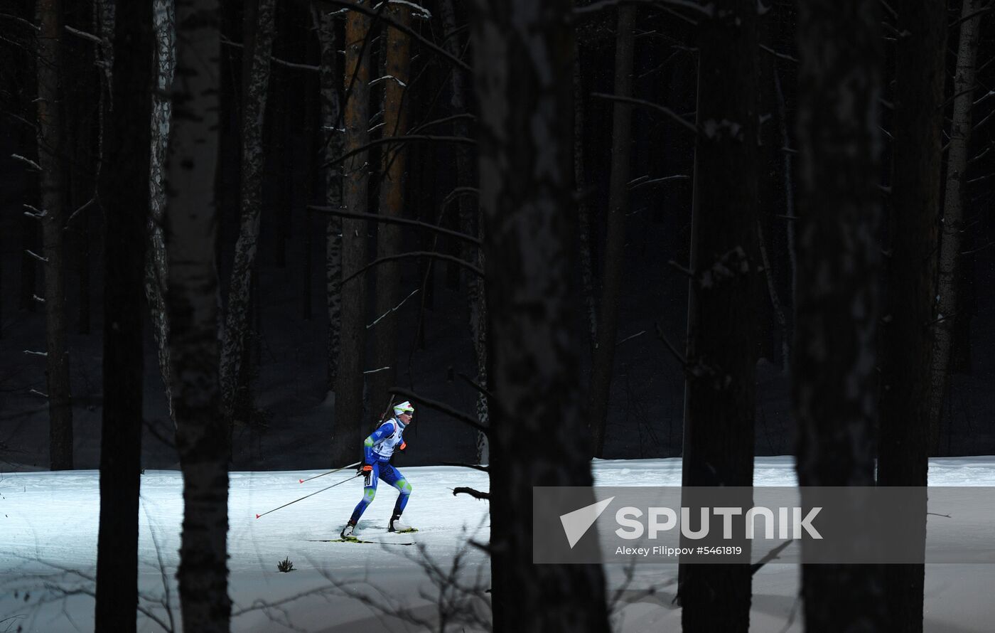 IBU World Cup 9. Biathlon. Women's sprint