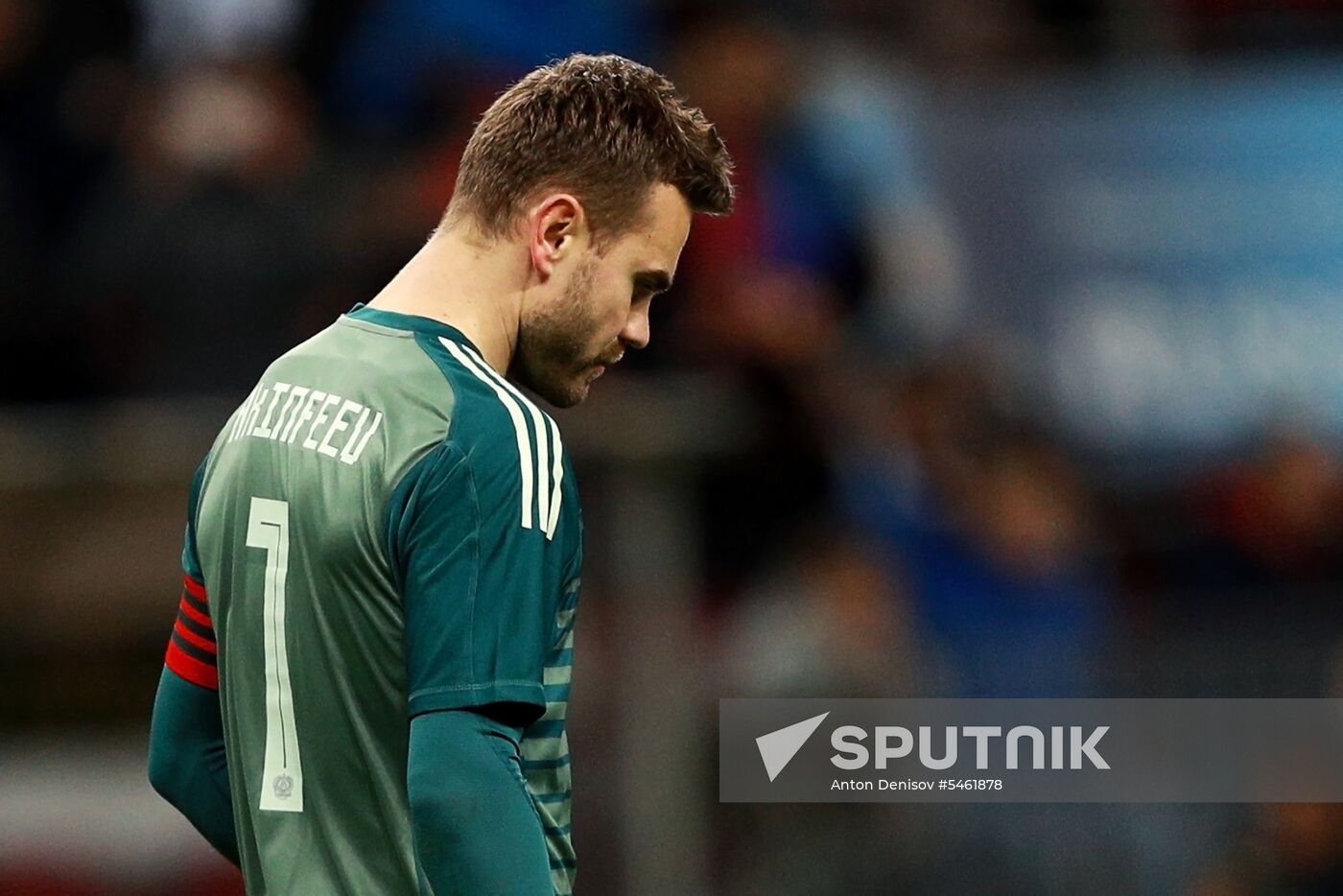 Football. Friendly match. Russia vs. Brazil