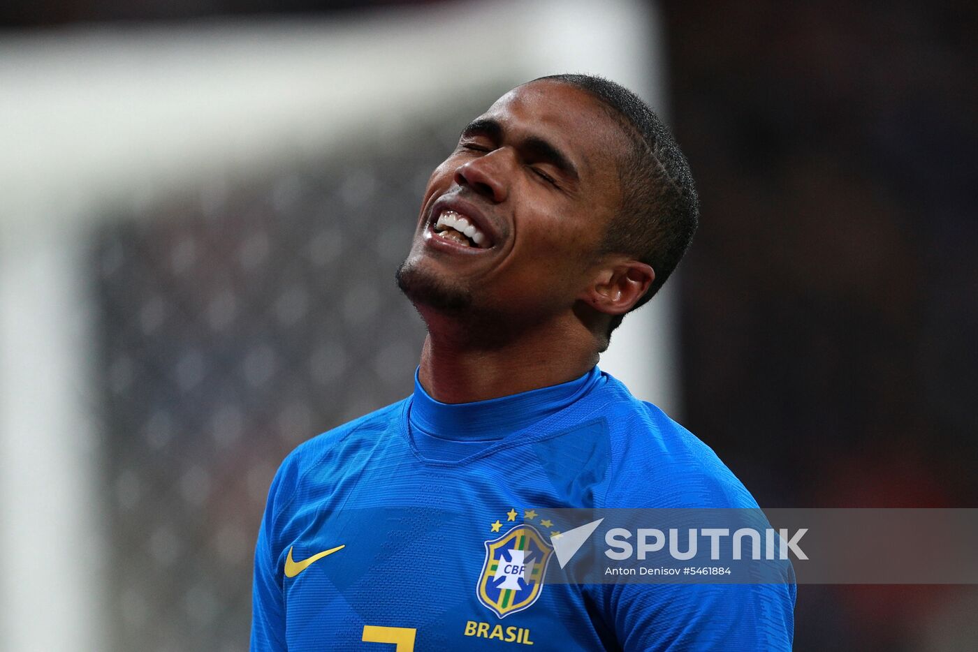 Football. Friendly match. Russia vs. Brazil