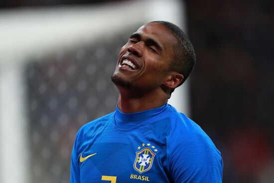 Football. Friendly match. Russia vs. Brazil