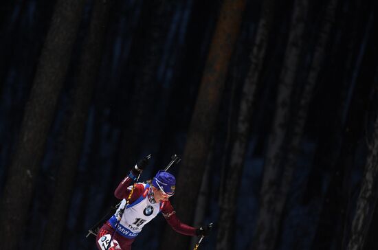 IBU World Cup 9. Biathlon. Women's sprint