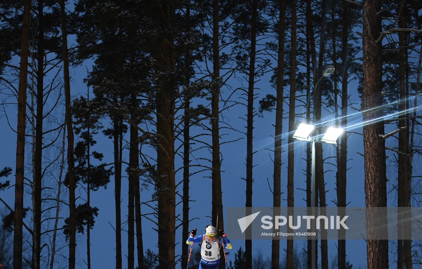 IBU World Cup 9. Biathlon. Women's sprint