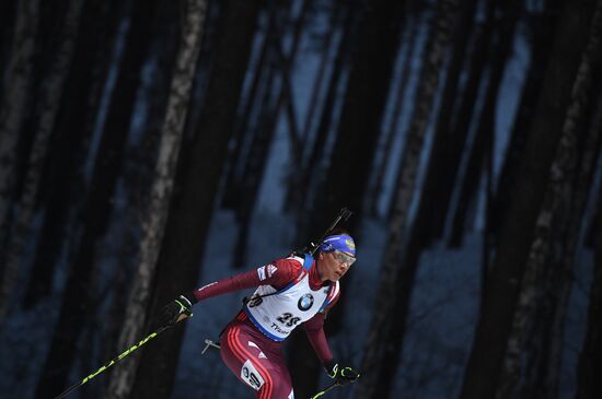 IBU World Cup 9. Biathlon. Women's sprint