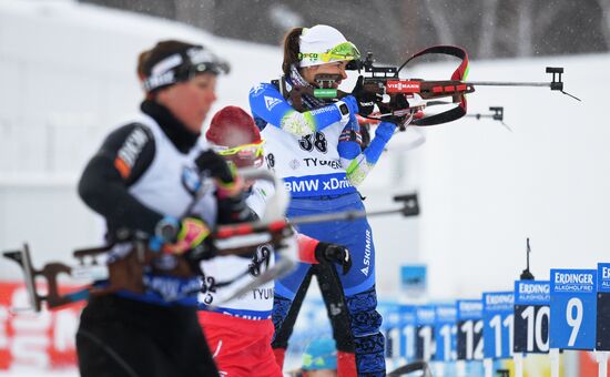 IBU World Cup 9. Biathlon. Women's sprint