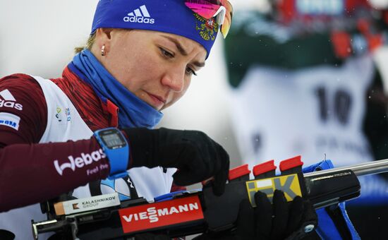 IBU World Cup 9. Biathlon. Women's sprint