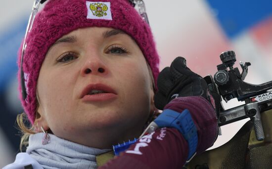 IBU World Cup 9. Biathlon. Women's sprint