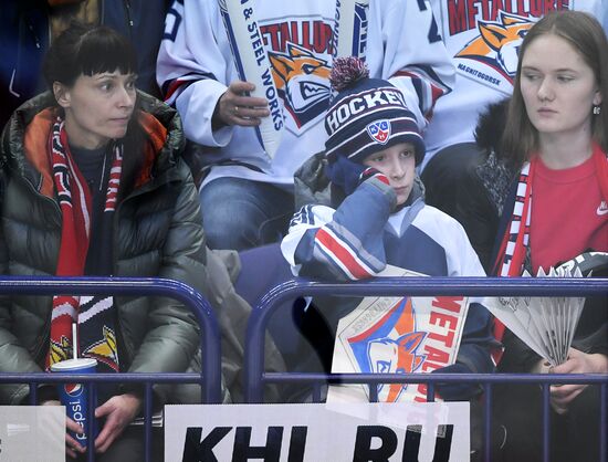 Ice hockey. Kontinental Hockey League. Ak Bars vs. Metallurg