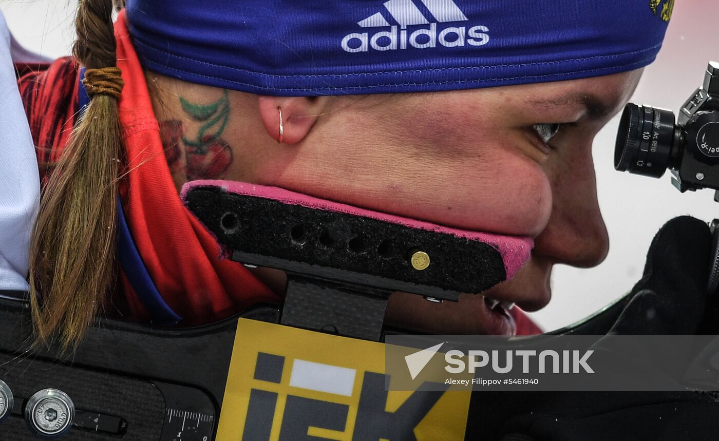 IBU World Cup 9. Biathlon. Women's sprint