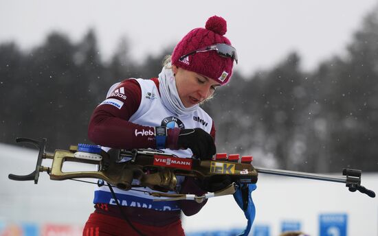 IBU World Cup 9. Biathlon. Women's sprint