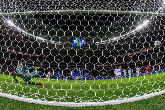 Football. Friendly match. Russia vs. Brazil