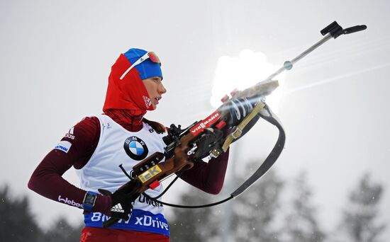 IBU World Cup 9. Biathlon. Women's sprint