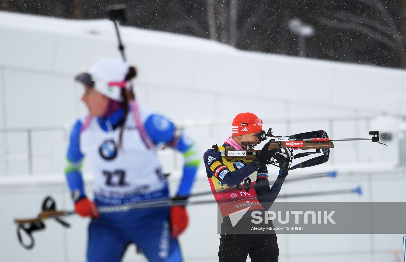 IBU World Cup 9. Biathlon. Women's sprint