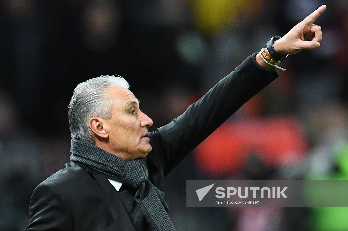 Football. Friendly match. Russia vs. Brazil