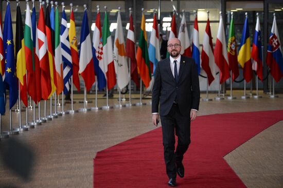 EU summit in Brussels