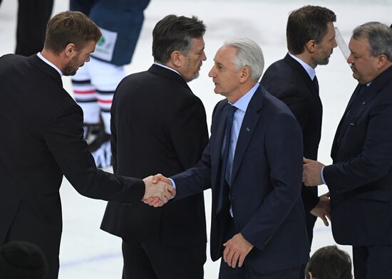 Ice hockey. Kontinental Hockey League. Ak Bars vs. Metallurg