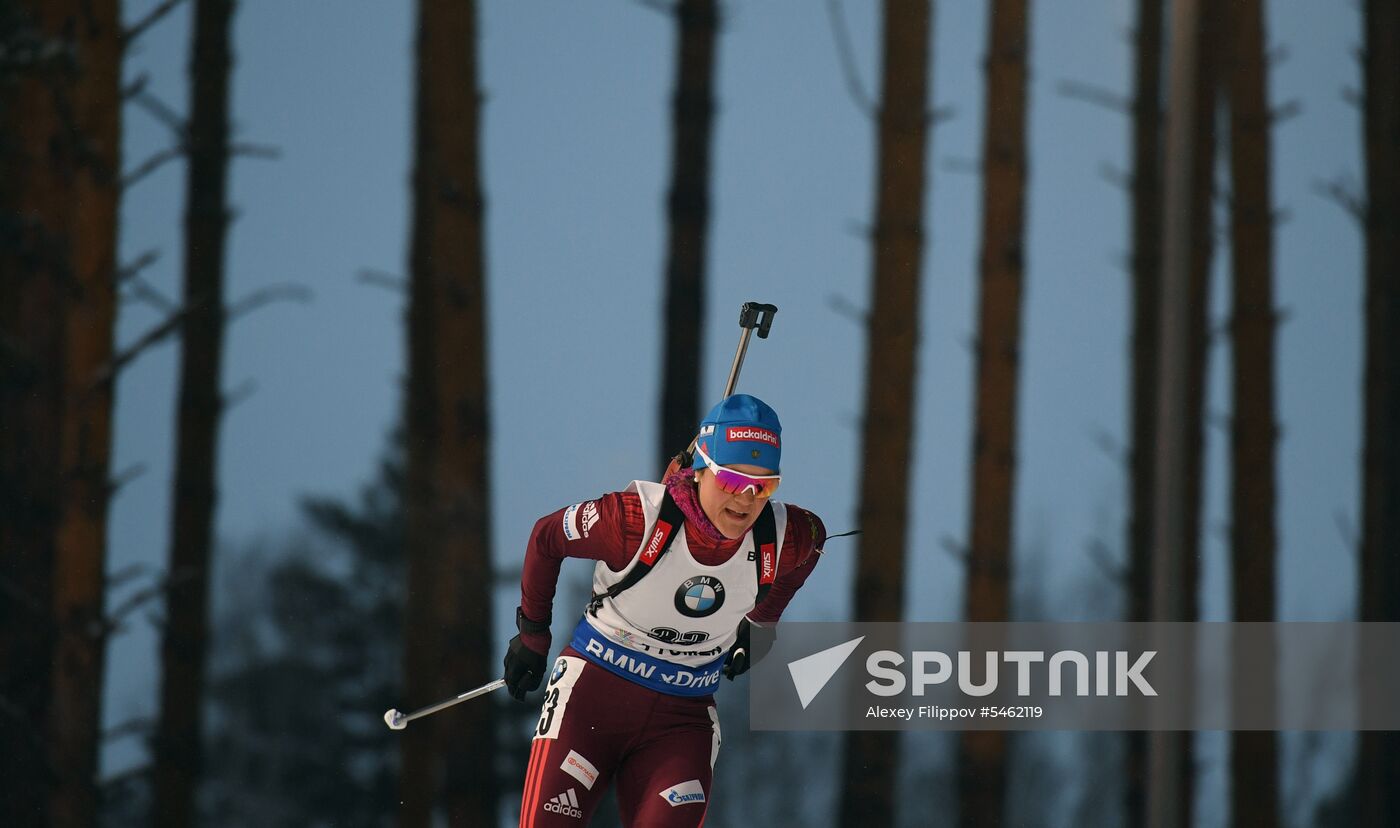 IBU World Cup 9. Biathlon. Women's sprint