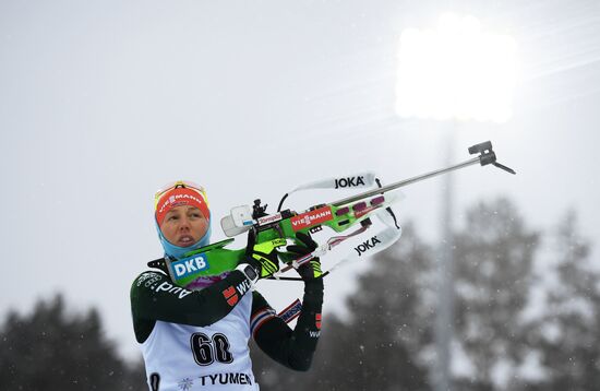 IBU World Cup 9. Biathlon. Women's sprint