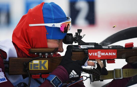 IBU World Cup 9. Biathlon. Women's sprint