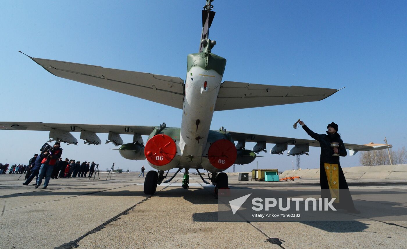 Military jet named after Roman Filipov in Primorye Territory