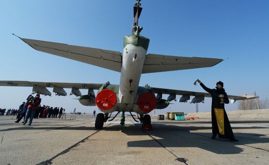 Military jet named after Roman Filipov in Primorye Territory
