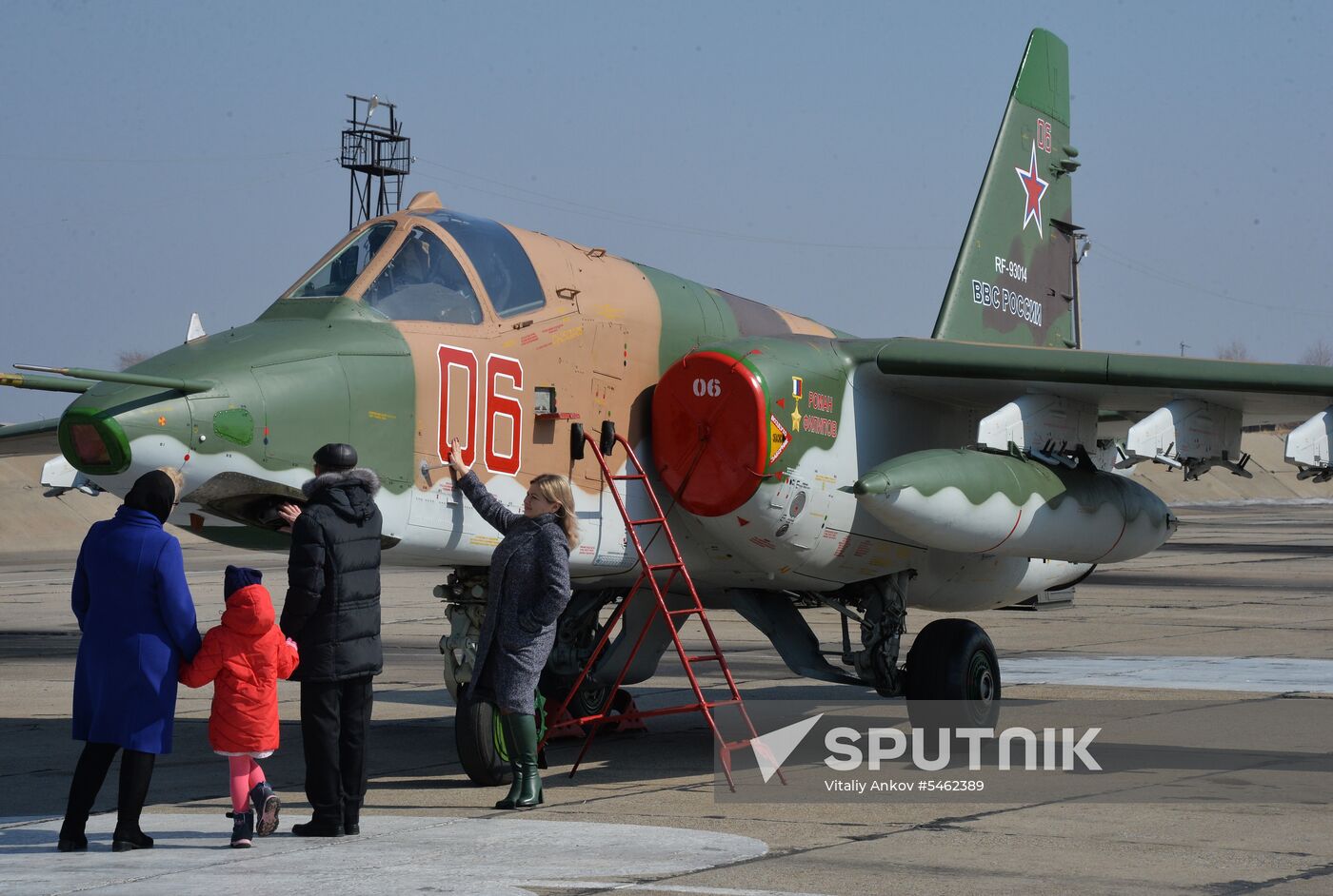 Military jet named after Roman Filipov in Primorye Territory
