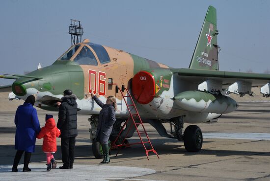 Military jet named after Roman Filipov in Primorye Territory