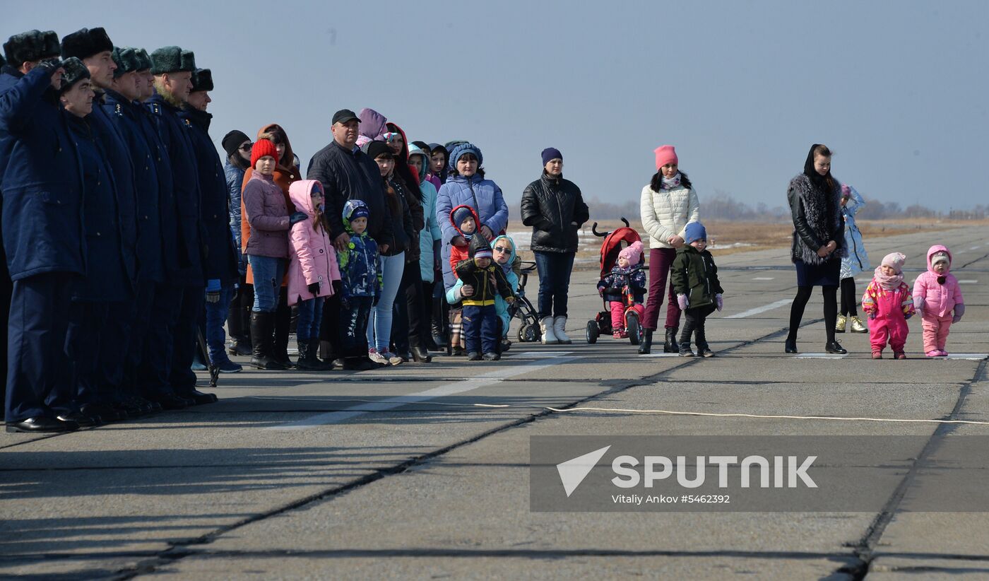 Military jet named after Roman Filipov in Primorye Territory