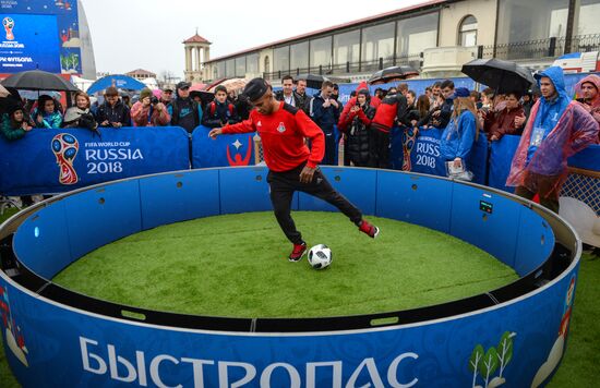 2018 FIFA World Cup football park in Sochi