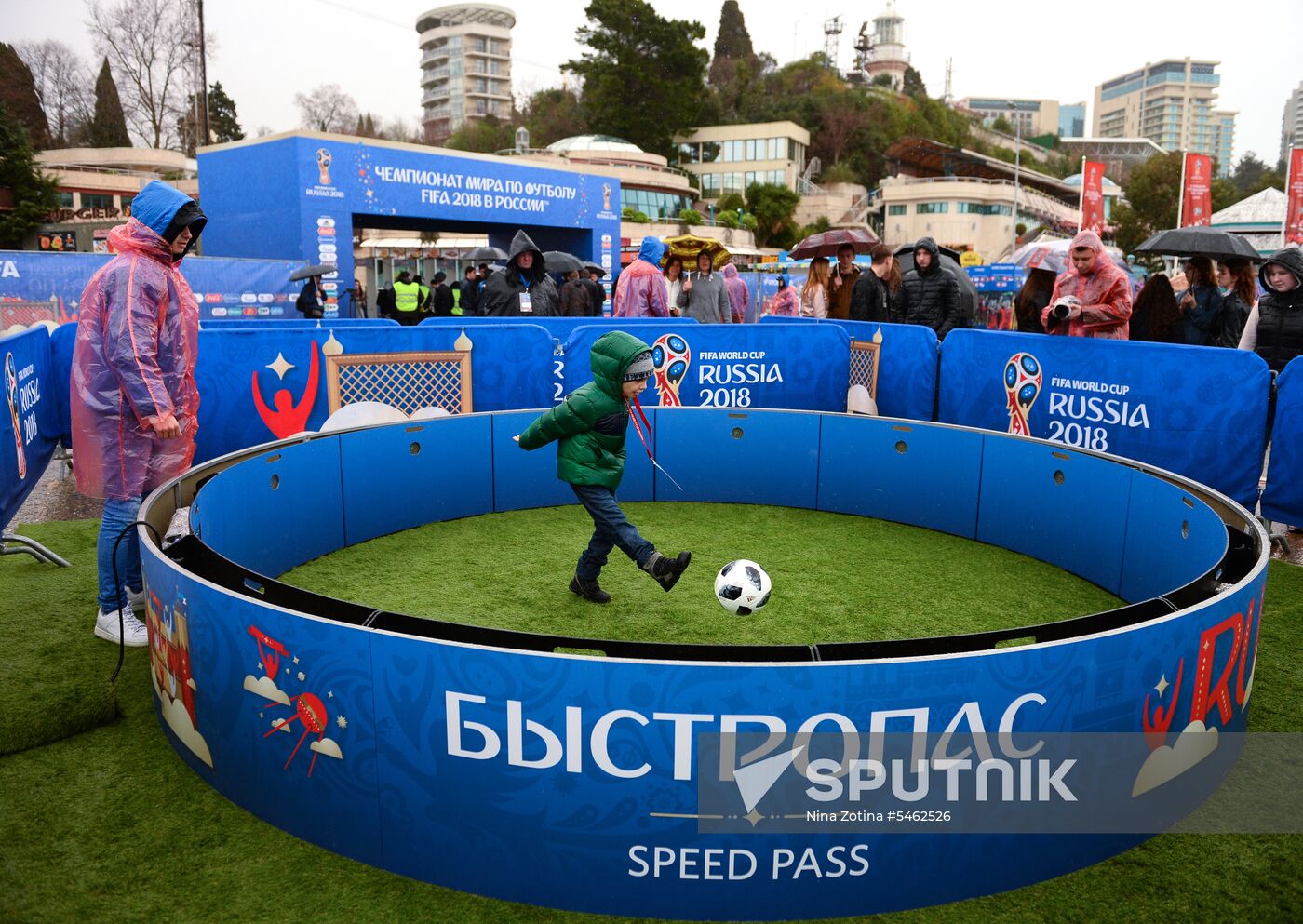 2018 FIFA World Cup football park in Sochi
