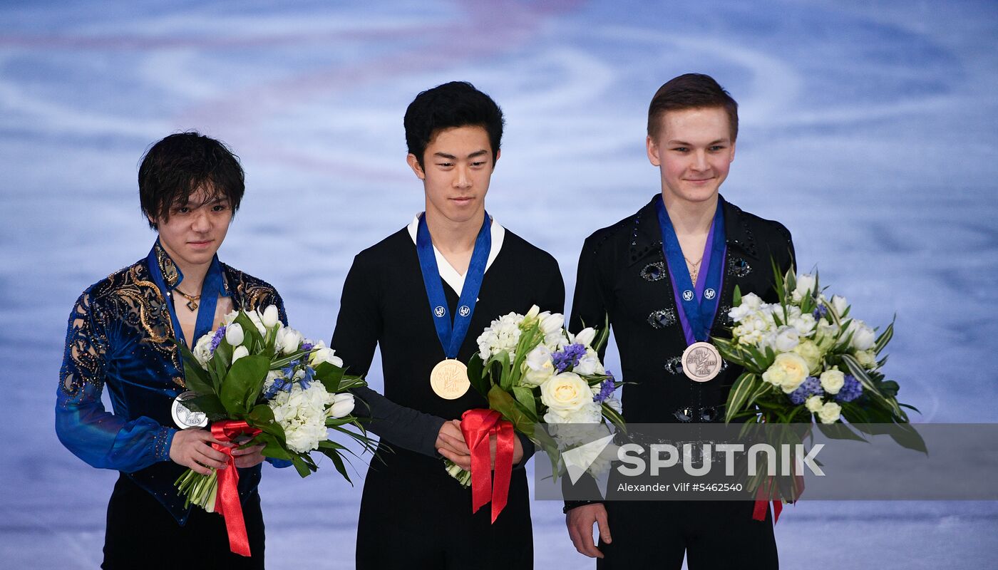 ISU World Figure Skating Championships. Men. Free program