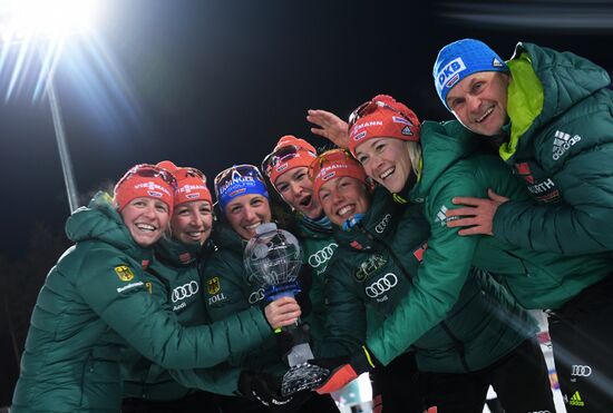 IBU World Cup Biathlon 9. Women. Pursuit