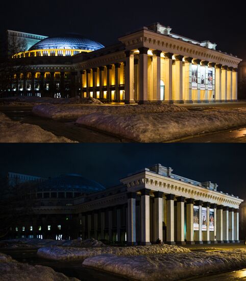 Earth Hour 2018 in Russia