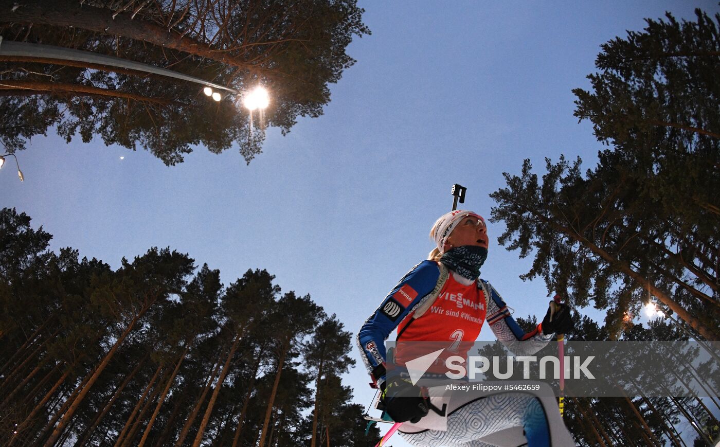 IBU World Cup Biathlon 9. Women. Pursuit