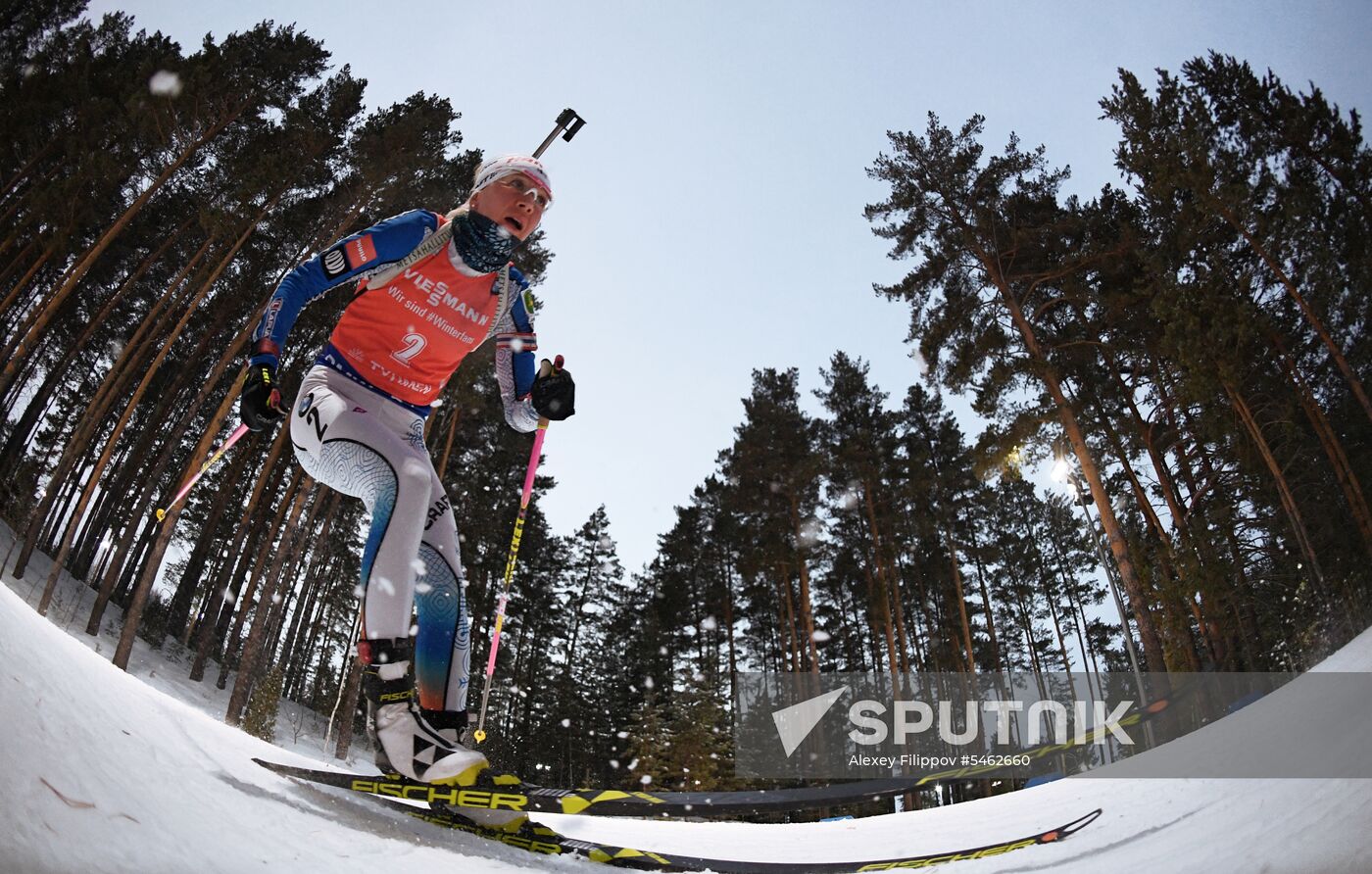 IBU World Cup Biathlon 9. Women. Pursuit