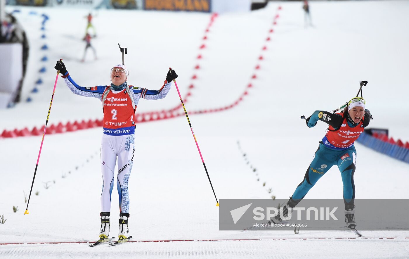 IBU World Cup Biathlon 9. Women. Pursuit