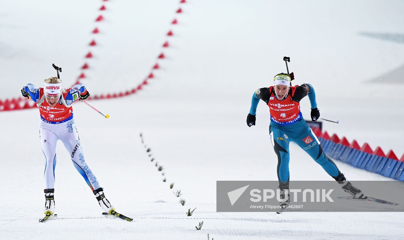 IBU World Cup Biathlon 9. Women. Pursuit