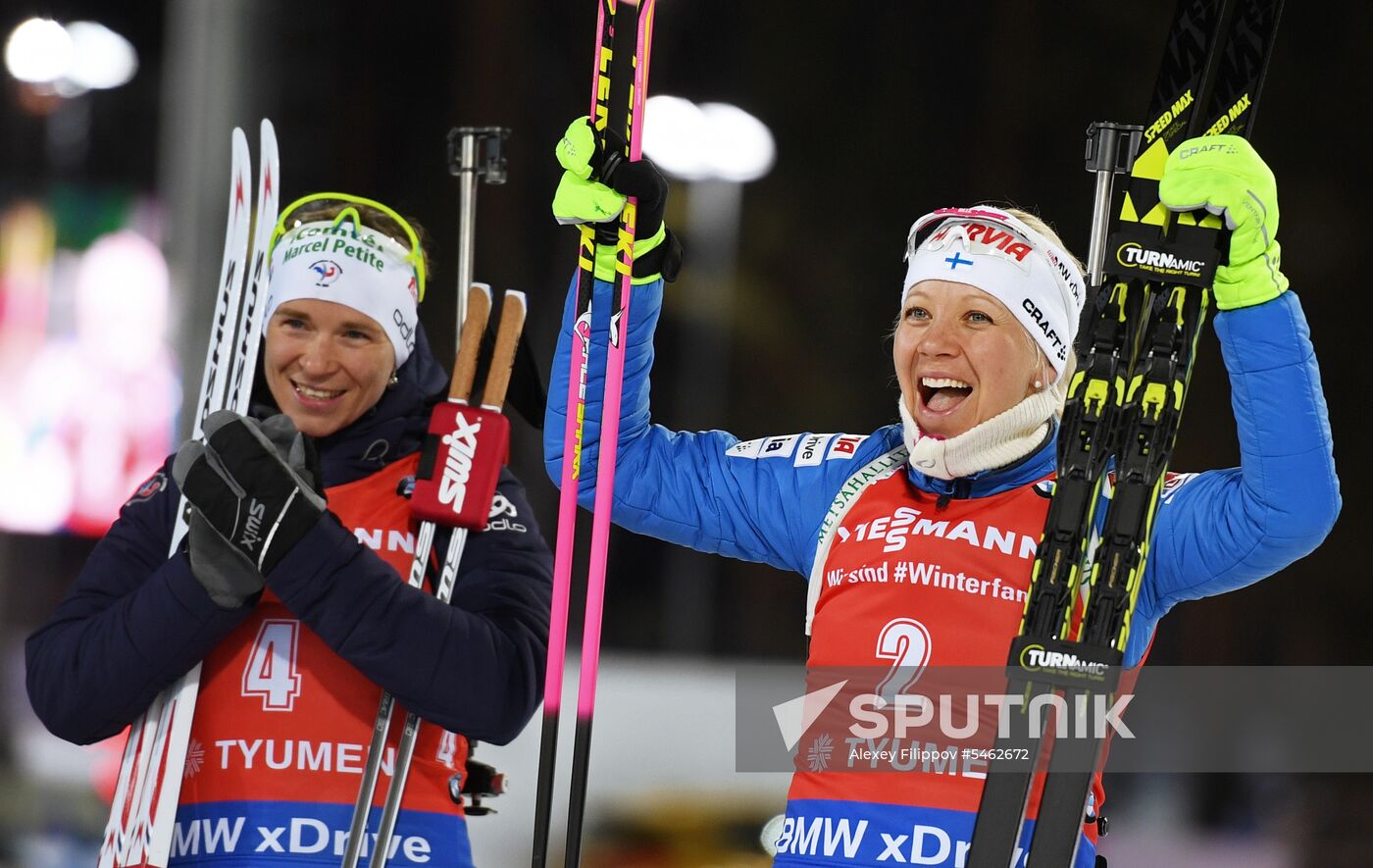 IBU World Cup Biathlon 9. Women. Pursuit