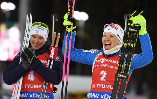 IBU World Cup Biathlon 9. Women. Pursuit