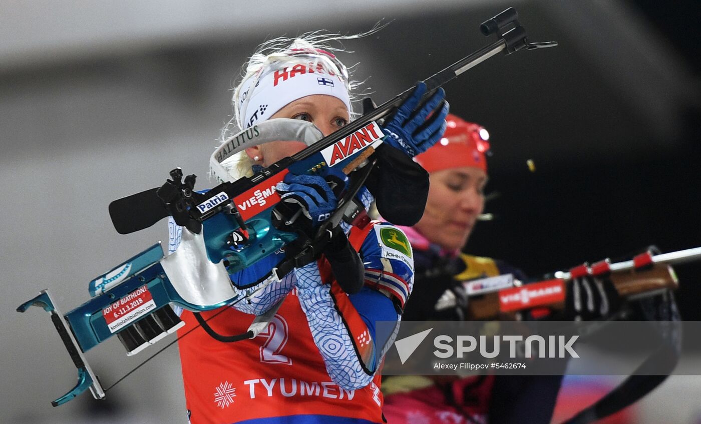 IBU World Cup Biathlon 9. Women. Pursuit