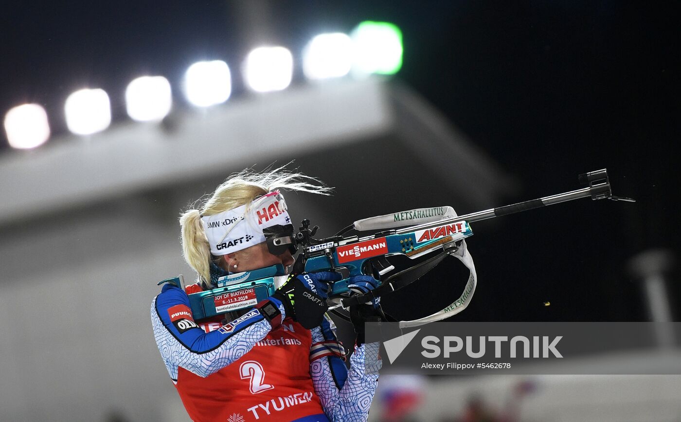 IBU World Cup Biathlon 9. Women. Pursuit